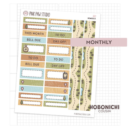 Hobonichi Cousin Monthly- July