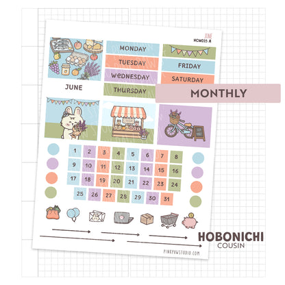 Hobonichi Cousin Monthly- June