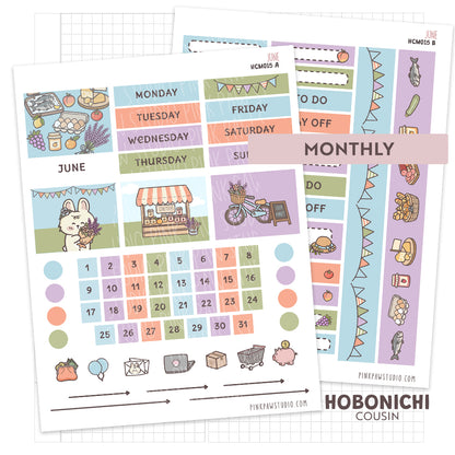 Hobonichi Cousin Monthly- June