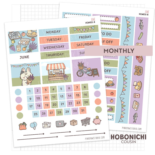 Hobonichi Cousin Monthly- June