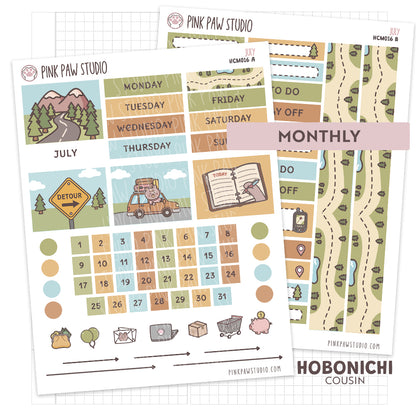 Hobonichi Cousin Monthly- July