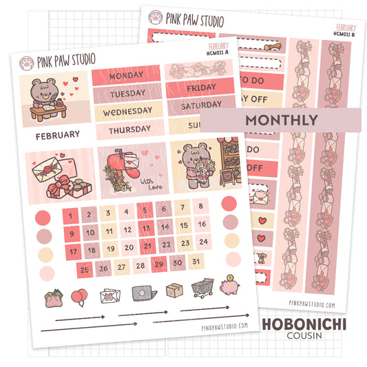 Hobonichi Cousin Monthly- February