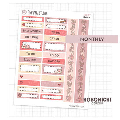 Hobonichi Cousin Monthly- February
