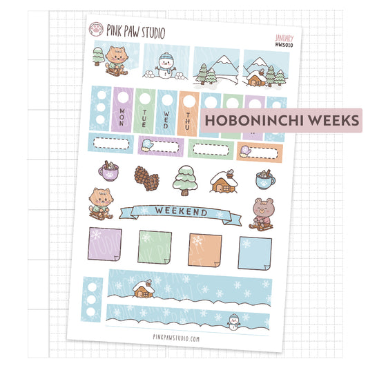 Hobonichi Weeks - January