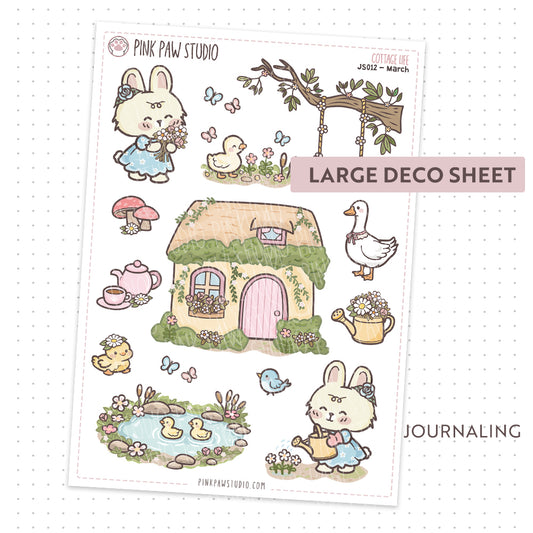 Journal sheet - March