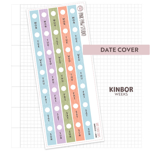 Kinbor Date Covers - June