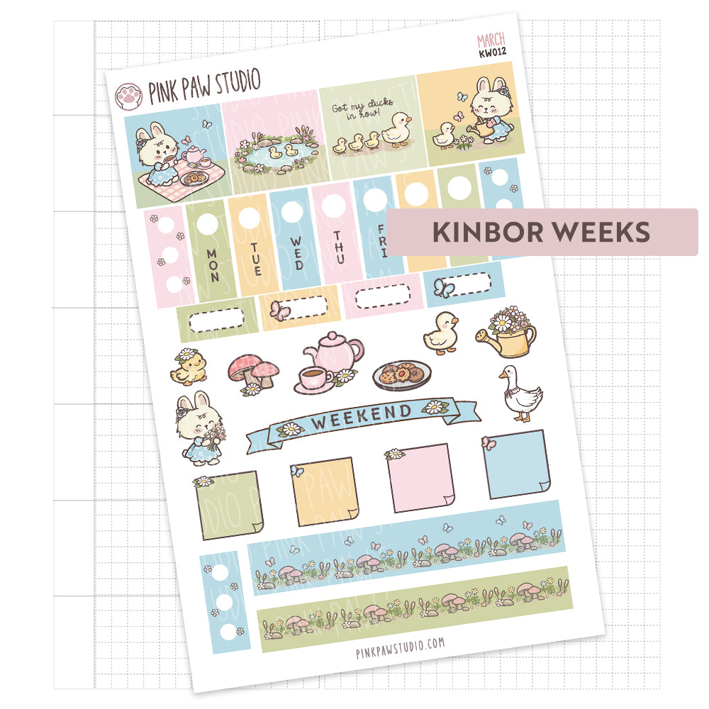 Kinbor Weeks - March