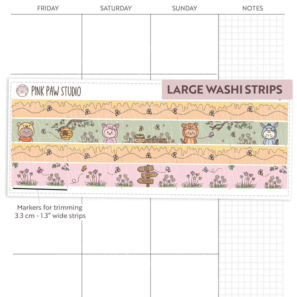 Large Washi Strips - My Favorite Day