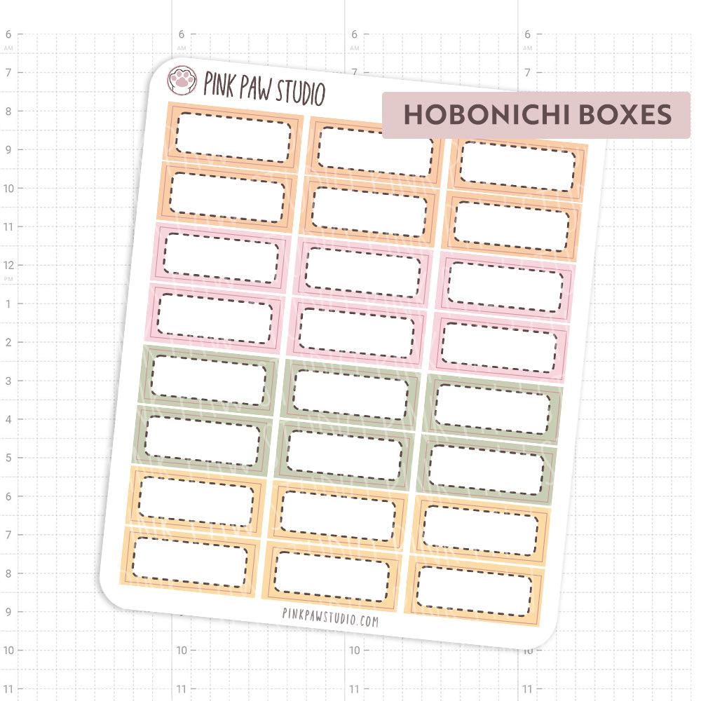 Hobonichi Cousin boxes - My Favorite Day