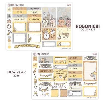 New Year Hobonichi Cousin Kit