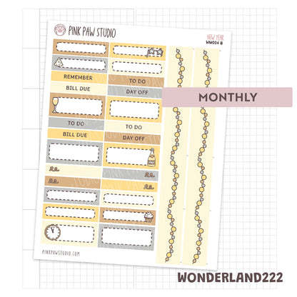 Wonderland222 Monthly- New Year