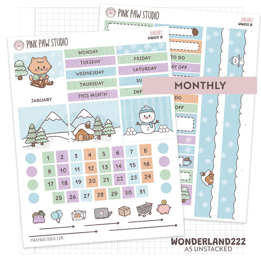 Wonderland222 Monthly- January