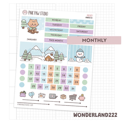 Wonderland222 Monthly- January