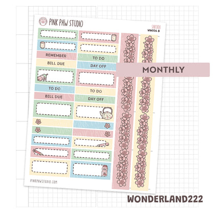 Wonderland222 Monthly- Sakura