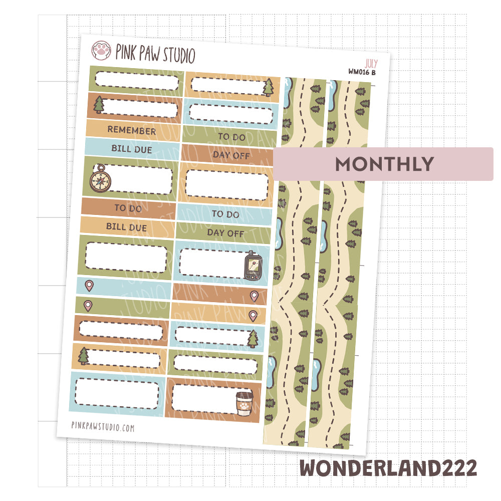 Wonderland222 Monthly- July