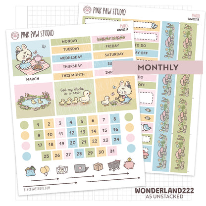 Wonderland222 Monthly- March