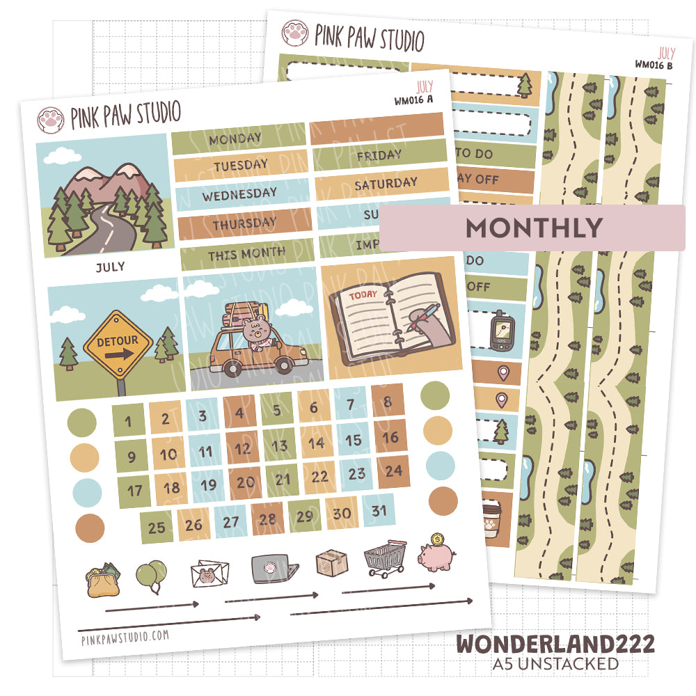 Wonderland222 Monthly- July