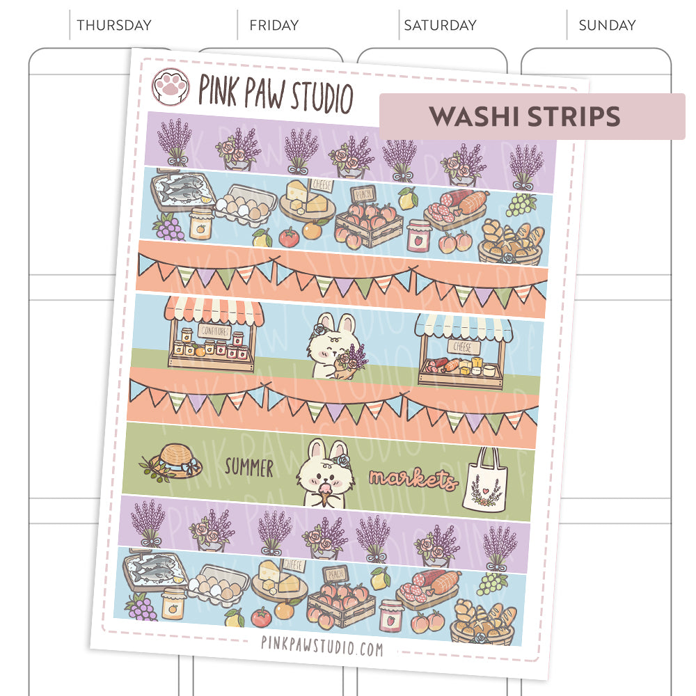 Washi Strips - June