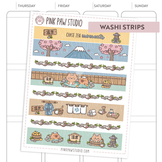 Washi Strips - April