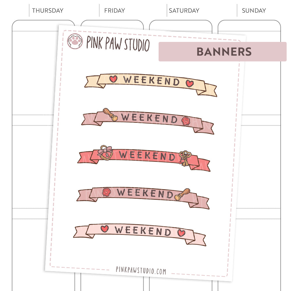 Weekend Banners - February