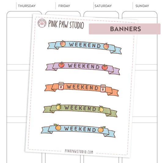 Weekend Banners - June