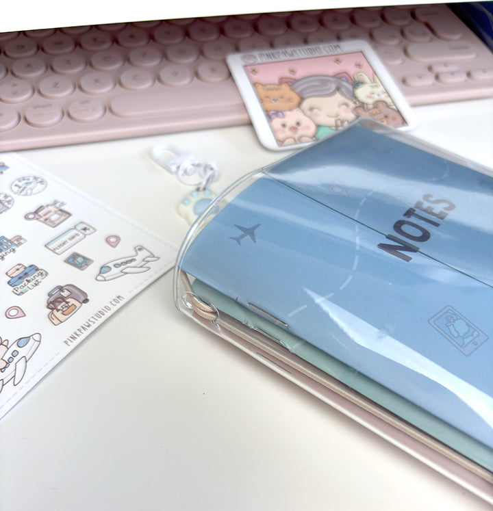 Travel TN Bundle -  Clear cover + 3 TN notebooks