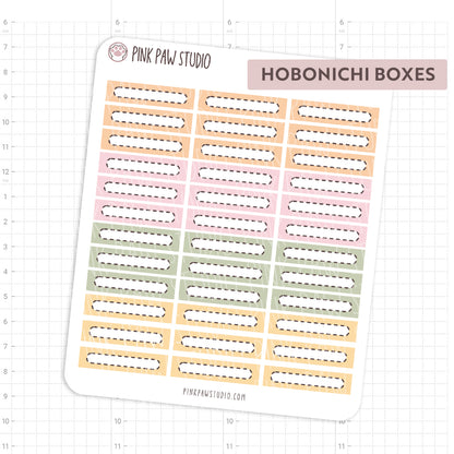 Hobonichi Cousin boxes - My Favorite Day