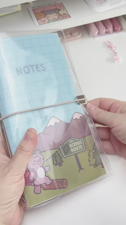 Roadtrip TN Bundle -  Clear cover + 3 TN notebooks
