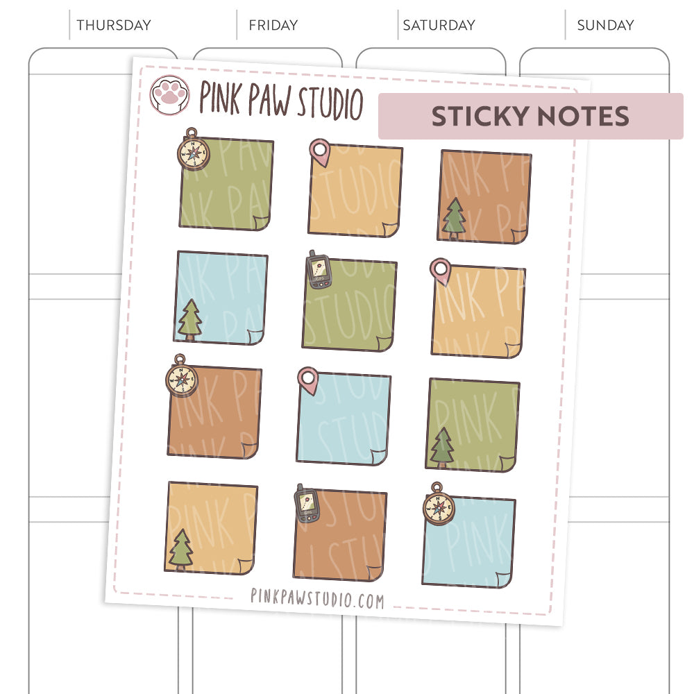 Sticky Notes - July