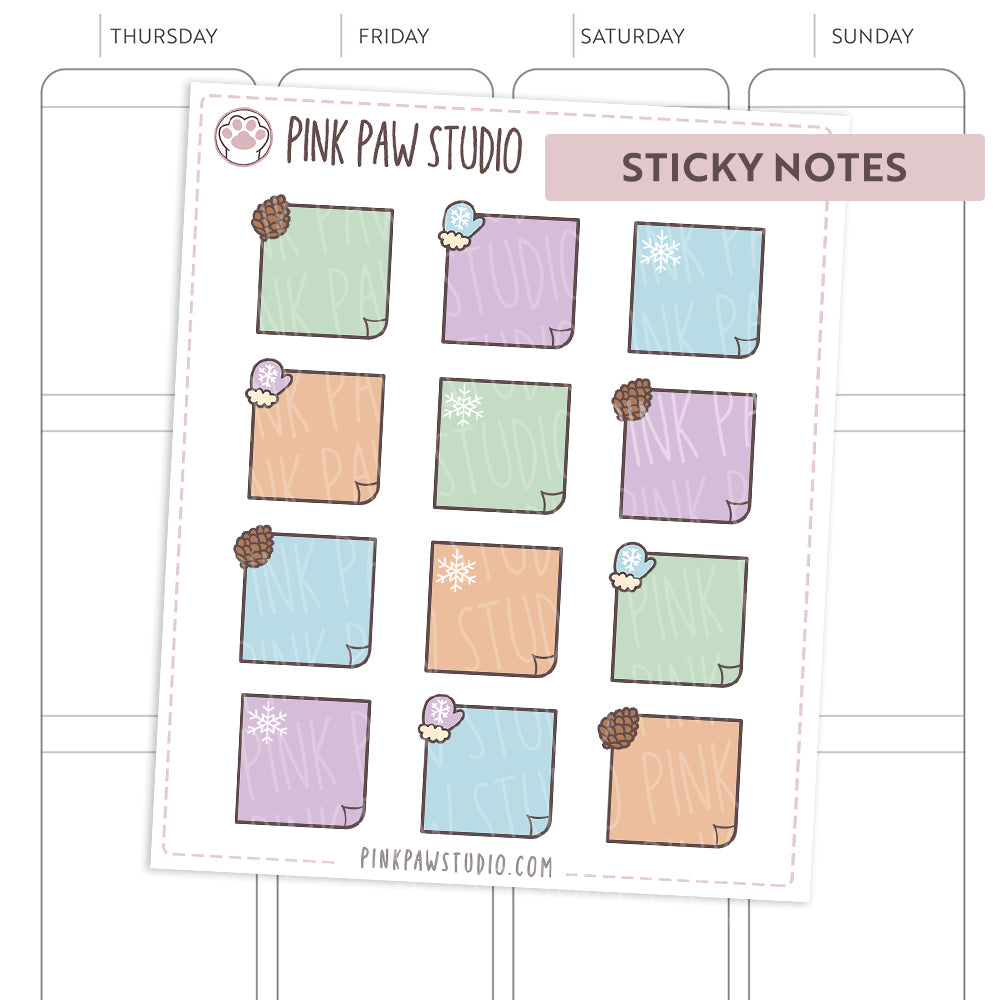 Sticky Notes - January