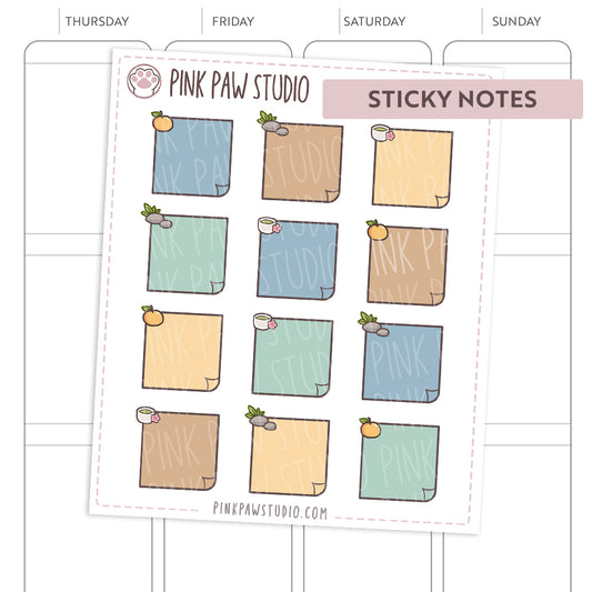 Sticky Notes - April