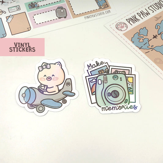 Vinyl Stickers- Travel