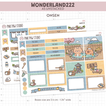 Wonderland222 A5 unstacked Kit - April
