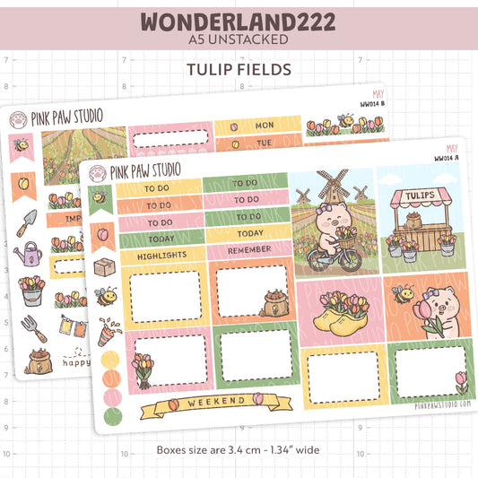 Wonderland222 A5 unstacked Kit - May