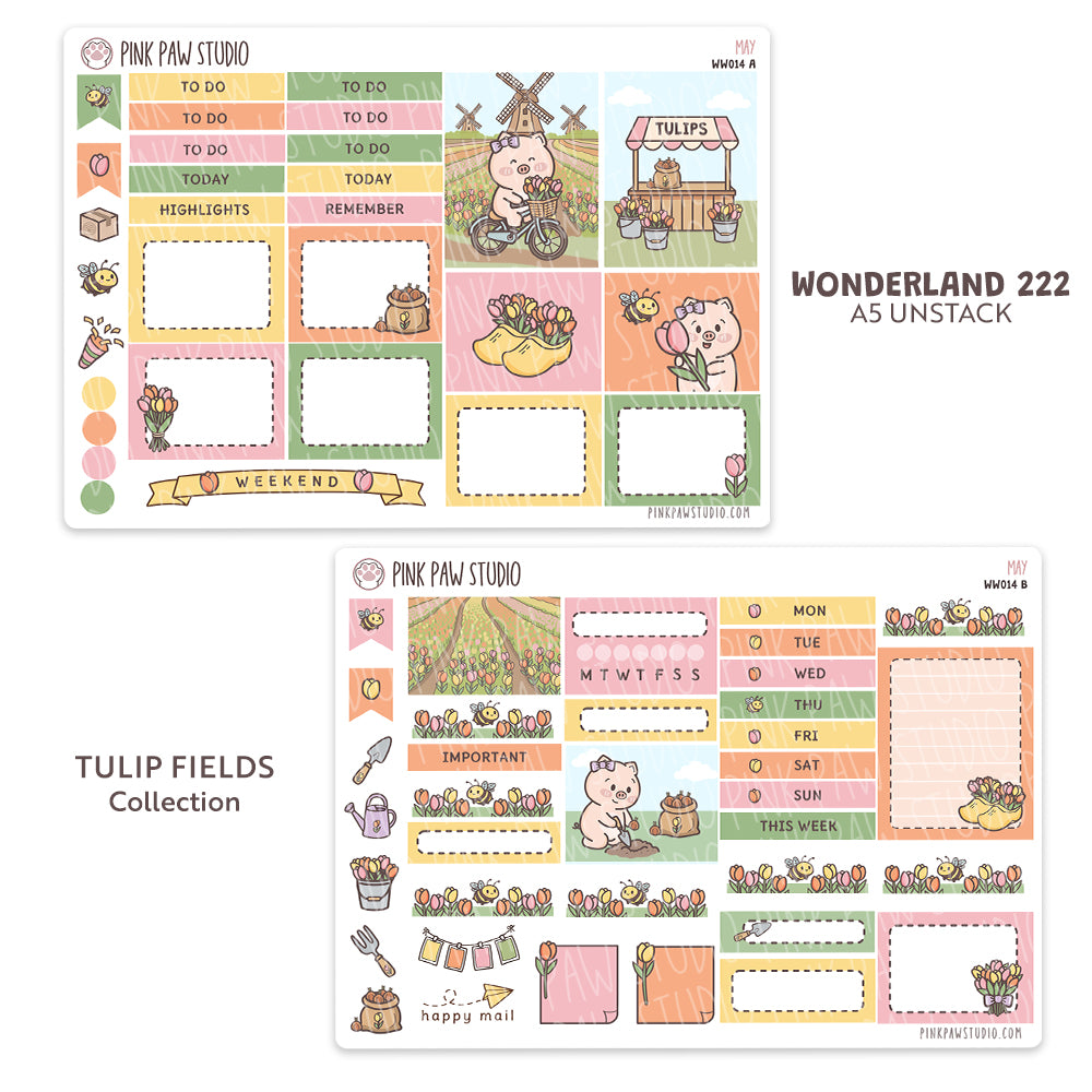 Wonderland222 A5 unstacked Kit - May