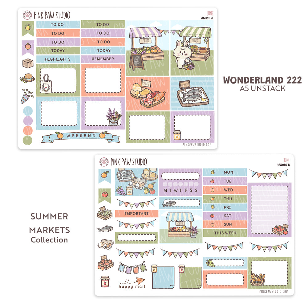 Wonderland222 A5 unstacked Kit - June